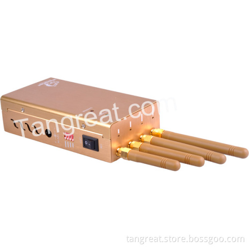 High Power Handheld Cell Phone & Gpsl1 Jammer (TG-120D-PRO)
